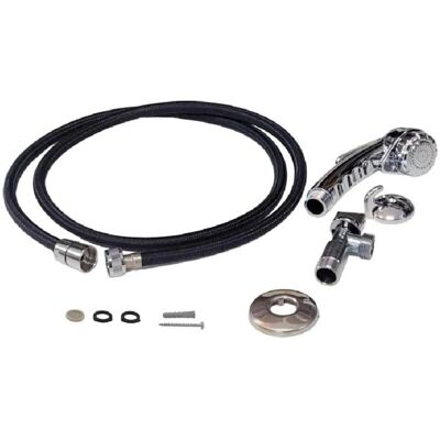 NICOLL - 0130109 - Cromado - 150 cm tubo - Kit de descarga para inodoro NICOLL - 0130109 - Cromado - 150 cm tubo - Kit de descarga para inodoro