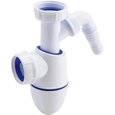 NICOLL PVC Lavabosiphon mit höhenverstellung und Waschmaschinenanschluss NICOLL PVC Lavabosiphon mit höhenverstellung und Waschmaschinenanschluss