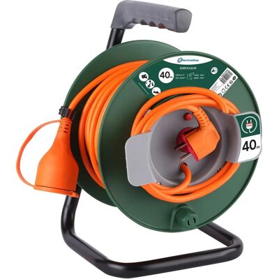 Electraline - Rolka kabla - 40m - IP20 - Pomarańczowy Electraline - Rolka kabla - 40m - IP20 - Pomarańczowy