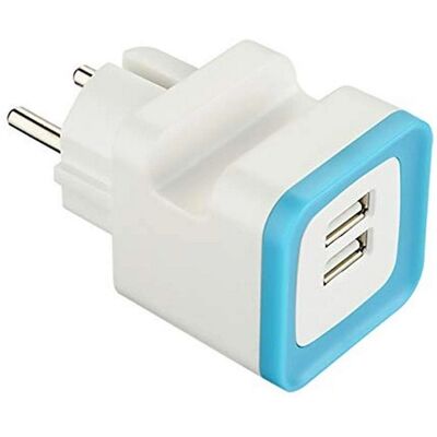 Caricatore a Parete Electraline 57073 - USB 2x 2.4A Caricatore a Parete Electraline 57073 - USB 2x 2.4A