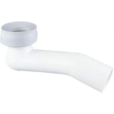 Porcher D5994AC - Tuyau PVC pour WC - 75mm - Coudé - Pour ASPIRAMBO - Publicité Porcher D5994AC - Tuyau PVC pour WC - 75mm - Coudé - Pour ASPIRAMBO - Publicité