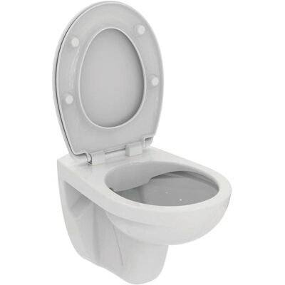 Porcher Ulysse WC Suspendu Sans Bride - Céramique Durable - Publicité Porcher Ulysse WC Suspendu Sans Bride - Céramique Durable - Publicité