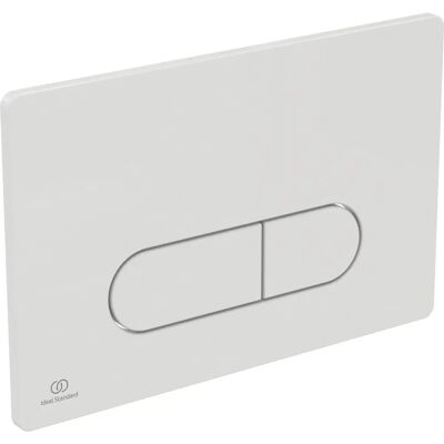 Ideal Standard R0115AC Wall-Mounted Dual-Volume Flush Plate - Toilet Ideal Standard R0115AC Wall-Mounted Dual-Volume Flush Plate - Toilet