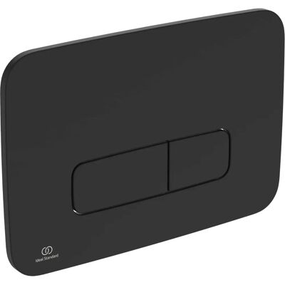 Ideal Standard R0123A6 Zwarte toiletspoelplaat - WC flush plate Ideal Standard R0123A6 Zwarte toiletspoelplaat - WC flush plate