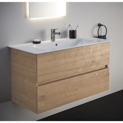 Ideal Standard R0575Y8 Hamilton Eiche Wand-Badezimmer-Set Ideal Standard R0575Y8 Hamilton Eiche Wand-Badezimmer-Set