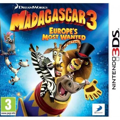 Nintendo Madagascar 3: Europe's Most Wanted Nintendo 3DS - Video Game Nintendo Madagascar 3: Europe's Most Wanted Nintendo 3DS - Video Game