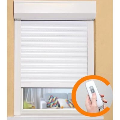 Bigbuy Tools Weißer Aluminium Rollo - 140 x 120 cm - Elektrisch Bigbuy Tools Weißer Aluminium Rollo - 140 x 120 cm - Elektrisch