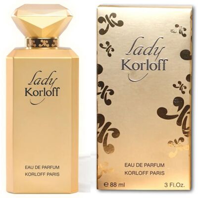 Korloff Lady Eau de Parfum - Floreale Agrumi 88ml Korloff Lady Eau de Parfum - Floreale Agrumi 88ml