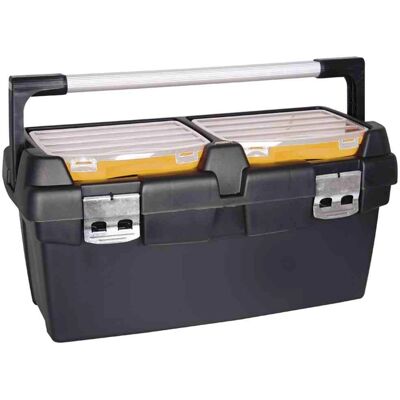 Ironside Profi Werkzeugkoffer - 60x30,5x29,5cm - Robust & Sicher Ironside Profi Werkzeugkoffer - 60x30,5x29,5cm - Robust & Sicher