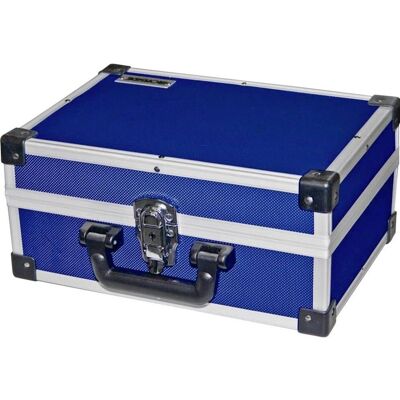 IRONSIDE Werkzeugkoffer - Aluminium blau 330 x 230 x 150 mm IRONSIDE Werkzeugkoffer - Aluminium blau 330 x 230 x 150 mm