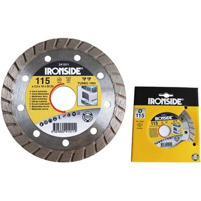 Ironside IR241015 23cm Diamant-Trennscheibe - Robustes Schneidwerkzeug Ironside IR241015 23cm Diamant-Trennscheibe - Robustes Schneidwerkzeug