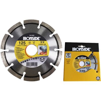 Ironside IR241030 Diamant-Trennscheibe - Laser 500, segmentiert 115mm Ironside IR241030 Diamant-Trennscheibe - Laser 500, segmentiert 115mm