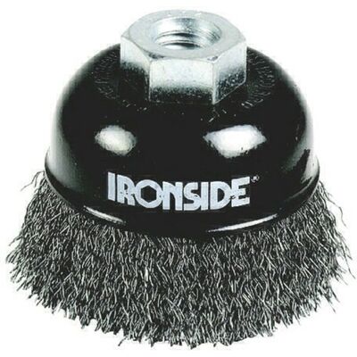 Ironside IR243009 Topfbürste - Gewellter Draht - M14 - 0,3mm Ironside IR243009 Topfbürste - Gewellter Draht - M14 - 0,3mm