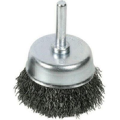 Ironside IR243026 Brosse en tasse - Fil ondulé, 75 mm - Publicité Ironside IR243026 Brosse en tasse - Fil ondulé, 75 mm - Publicité