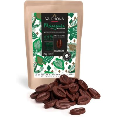 Valrhona - Manjari - 64% - 250 g - Chocolate - Publicité Valrhona - Manjari - 64% - 250 g - Chocolate - Publicité