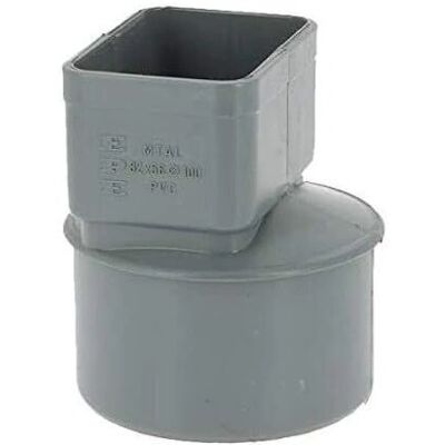 Interplast - SMANREC33G - Ø100 - 82x56 - Pipe fitting - Publicité Interplast - SMANREC33G - Ø100 - 82x56 - Pipe fitting - Publicité
