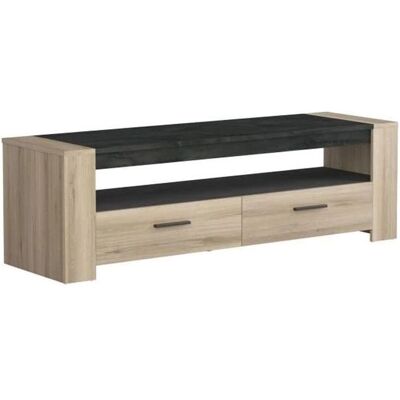 Miroytengo Sheffield Support TV - Style Industriel, 60 pouces max - Publicité Miroytengo Sheffield Support TV - Style Industriel, 60 pouces max - Publicité