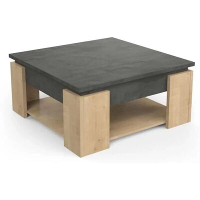 Tavolino Demeyere Austin in quercia - 80x80x37,2cm Tavolino Demeyere Austin in quercia - 80x80x37,2cm