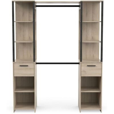DEMEYERE GROUP Kleiderschrank - Industrielles Design - 159,8x200,3x49,5 cm DEMEYERE GROUP Kleiderschrank - Industrielles Design - 159,8x200,3x49,5 cm