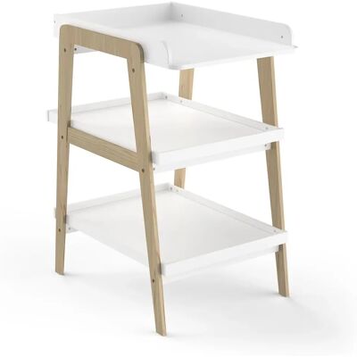 DEMEYERE GROUP Tsuga Wickelkommode - MDF, Weiß, 58x75x101.2 cm DEMEYERE GROUP Tsuga Wickelkommode - MDF, Weiß, 58x75x101.2 cm