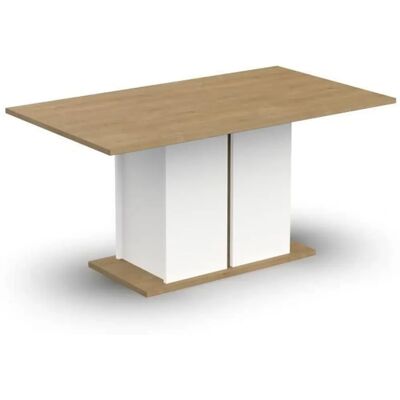 Table à manger rustique DemeYere Hamilton 6 personnes - 160x90 cm - Publicité Table à manger rustique DemeYere Hamilton 6 personnes - 160x90 cm - Publicité