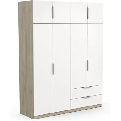 DEMEYERE GROUP Ghost Kleiderschrank - 8-Türen, Melamin, Europa DEMEYERE GROUP Ghost Kleiderschrank - 8-Türen, Melamin, Europa