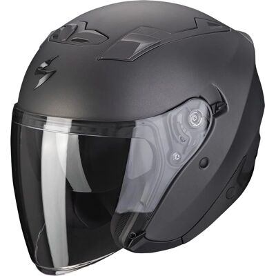Casco jet Scorpion EXO-230 solido - Unisex nero grigio - Casco Casco jet Scorpion EXO-230 solido - Unisex nero grigio - Casco