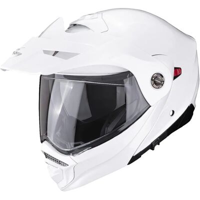 Casque modulable aventure blanc XL Scorpion - Publicité Casque modulable aventure blanc XL Scorpion - Publicité