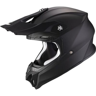 Scorpion VX-16 Evo Air Solid Motocross Hjelm - Svart - XL - Hjelm Scorpion VX-16 Evo Air Solid Motocross Hjelm - Svart - XL - Hjelm