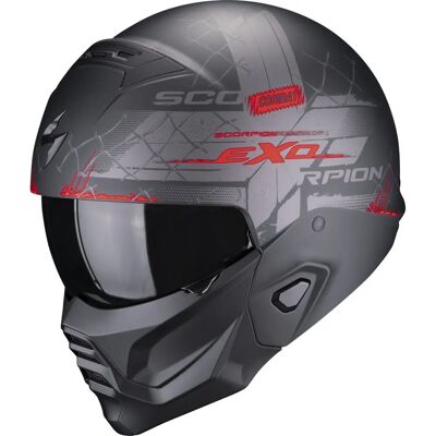 Scorpion Exo-Combat II Xenon Helm - Stadt, Abnehmbar, Polycarbonat Scorpion Exo-Combat II Xenon Helm - Stadt, Abnehmbar, Polycarbonat