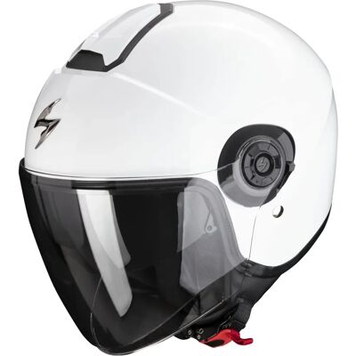 Scorpion Exo-City II White Motorcycle Helmet - Motorcycle Helmet Scorpion Exo-City II White Motorcycle Helmet - Motorcycle Helmet