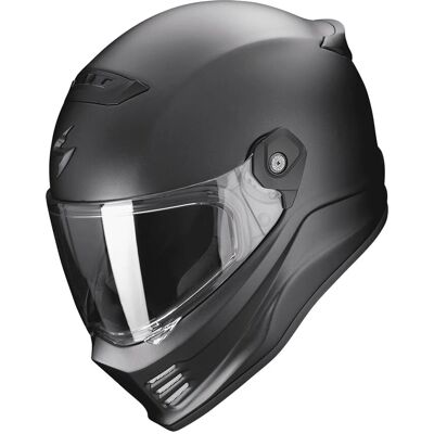 Scorpion Covert FX Solid Helmet - Black, 2XL - Motorcycle Helmet Scorpion Covert FX Solid Helmet - Black, 2XL - Motorcycle Helmet