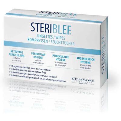 Densmore Steriblef Augenhygiene-Tücher - 14 Stück Densmore Steriblef Augenhygiene-Tücher - 14 Stück
