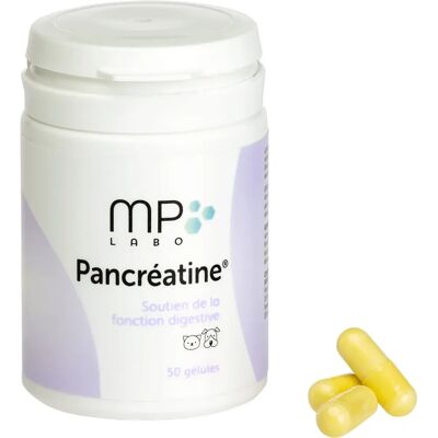 MP Labo Pancréatine 50 Capsules - Soutien Digestif - Publicité MP Labo Pancréatine 50 Capsules - Soutien Digestif - Publicité