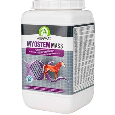 Audevard Myostem Mass 2,1kg - Suplemento para cavalos Audevard Myostem Mass 2,1kg - Suplemento para cavalos