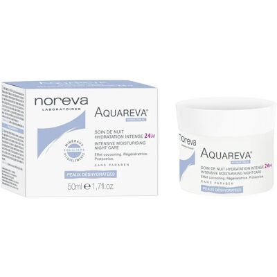 Noreva Aquareva Night Cream - Hydrating, Sensitive Skin, 50ml Noreva Aquareva Night Cream - Hydrating, Sensitive Skin, 50ml