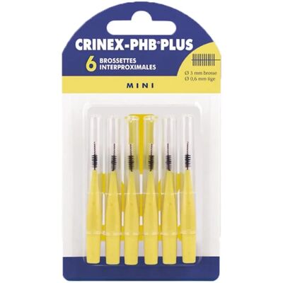 Crinex PHB PLUS Fogközöri Kefe - Mini Sárga 1 db Crinex PHB PLUS Fogközöri Kefe - Mini Sárga 1 db