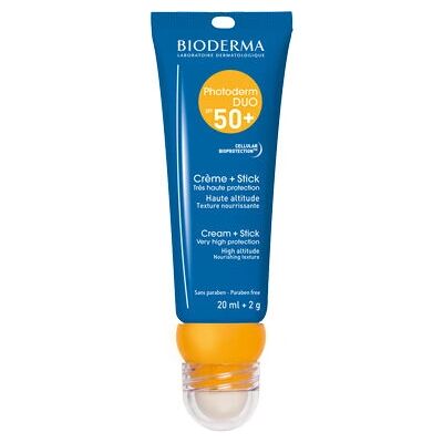 Bioderma Photoderm SPF50+ Dúo Protector Solar Barra y Crema - Alta Altitud Bioderma Photoderm SPF50+ Dúo Protector Solar Barra y Crema - Alta Altitud