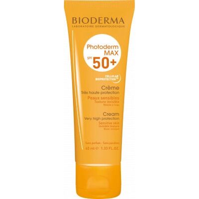 Bioderma Photoderm MAX SPF 50+ Crema Solar - Todo Tipo de Piel Bioderma Photoderm MAX SPF 50+ Crema Solar - Todo Tipo de Piel