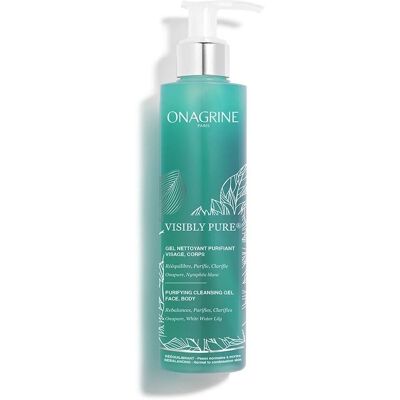 Gel Nettoyant Purifiant Visibly Pure 200 ml - Flacon-Pompe - Publicité Gel Nettoyant Purifiant Visibly Pure 200 ml - Flacon-Pompe - Publicité