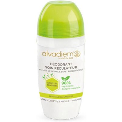ALVADIEM Miel de Lavande 40ml Déodorant Régulateur Roll-On - Publicité ALVADIEM Miel de Lavande 40ml Déodorant Régulateur Roll-On - Publicité