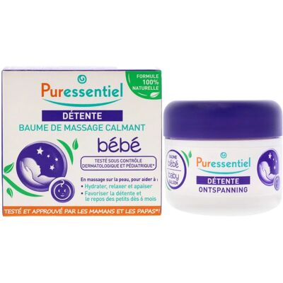 Puressentiel Bálsamo Relajante para Bebés - Masaje Calmante Puressentiel Bálsamo Relajante para Bebés - Masaje Calmante