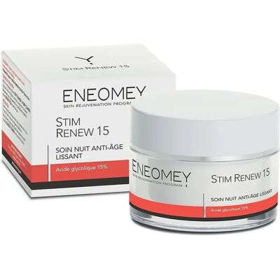 Crème Nuit Stim Renew 15 Eneomey - Anti-Age Visage et Rides - Publicité Crème Nuit Stim Renew 15 Eneomey - Anti-Age Visage et Rides - Publicité