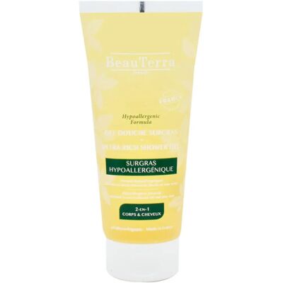 BeauTerra Hypoallergener Surgras Duschgel - 200ml BeauTerra Hypoallergener Surgras Duschgel - 200ml