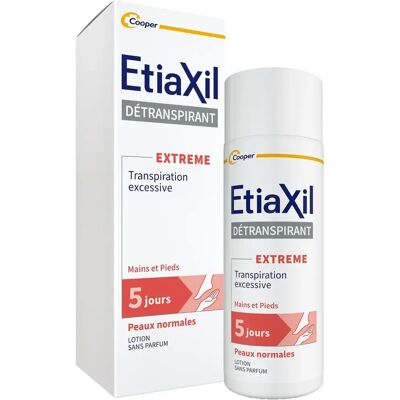 Etiaxil Extrem Antiperspirant Behandling för Händer och Fötter, Normalhud, 100ml Etiaxil Extrem Antiperspirant Behandling för Händer och Fötter, Normalhud, 100ml
