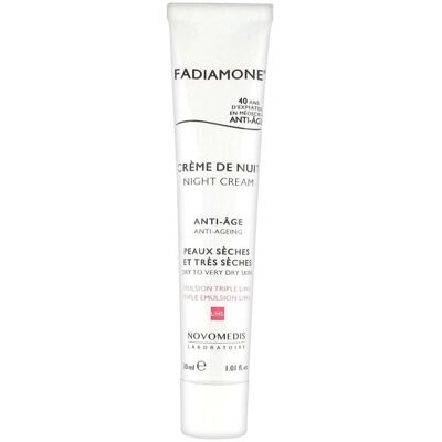 Crema de Noche Fadiamone - Antienvejecimiento, Piel Seca, Menopausia - 30mL Crema de Noche Fadiamone - Antienvejecimiento, Piel Seca, Menopausia - 30mL