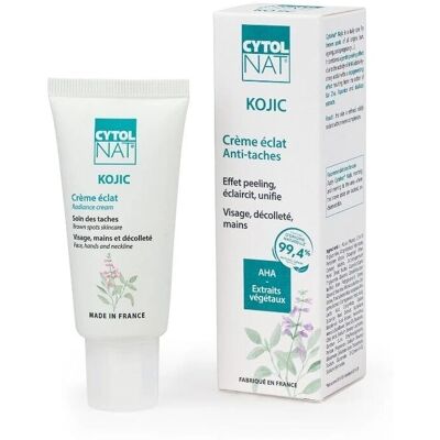 CYTOLNAT Émulsion au Kojic - Éclaircissant SPF15 - Publicité CYTOLNAT Émulsion au Kojic - Éclaircissant SPF15 - Publicité