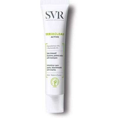 SVR Sebiaclear Active Gel - Crema facial contra acné y puntos negros SVR Sebiaclear Active Gel - Crema facial contra acné y puntos negros