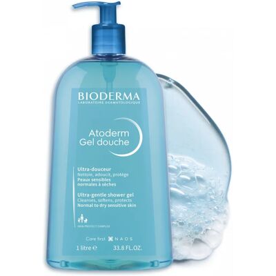 Bioderma Atoderm Ultra-kíméletes Tusfürdő - 1000 ml Bioderma Atoderm Ultra-kíméletes Tusfürdő - 1000 ml