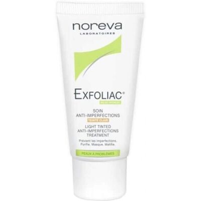 Noreva Exfoliac Cremă BB Ușor Colorată - Pentru ten gras Noreva Exfoliac Cremă BB Ușor Colorată - Pentru ten gras